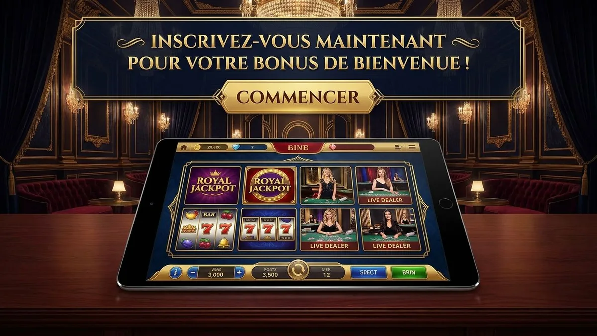 Inscription avec bonus